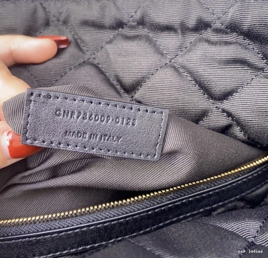 Repzbay REP QUILTED TRAVEL LEATHER BAG ES IN YSL GIANT 0730